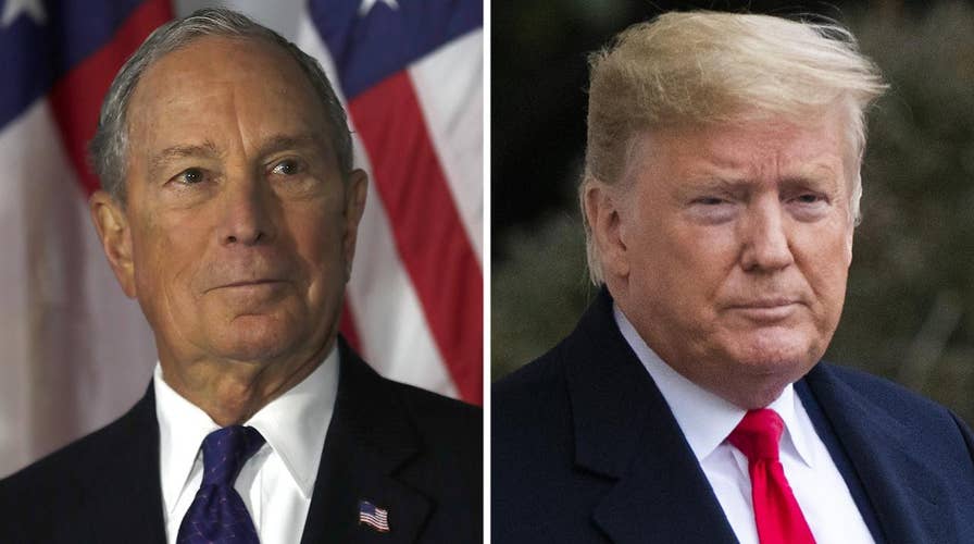 Bloomberg campaign says their ultimate goal is to stop President Trump