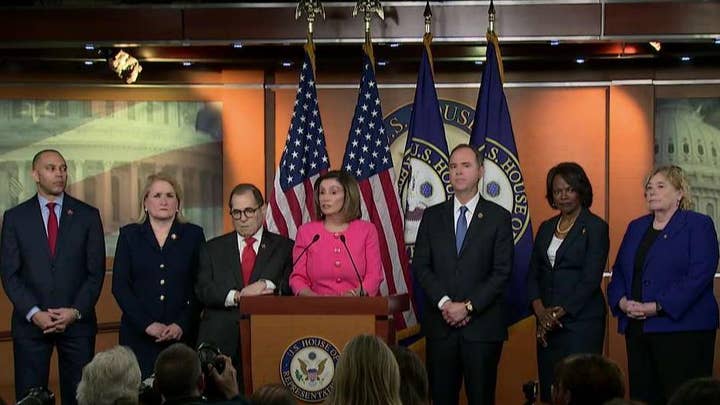 7 House Democrats to prosecute against President Trump