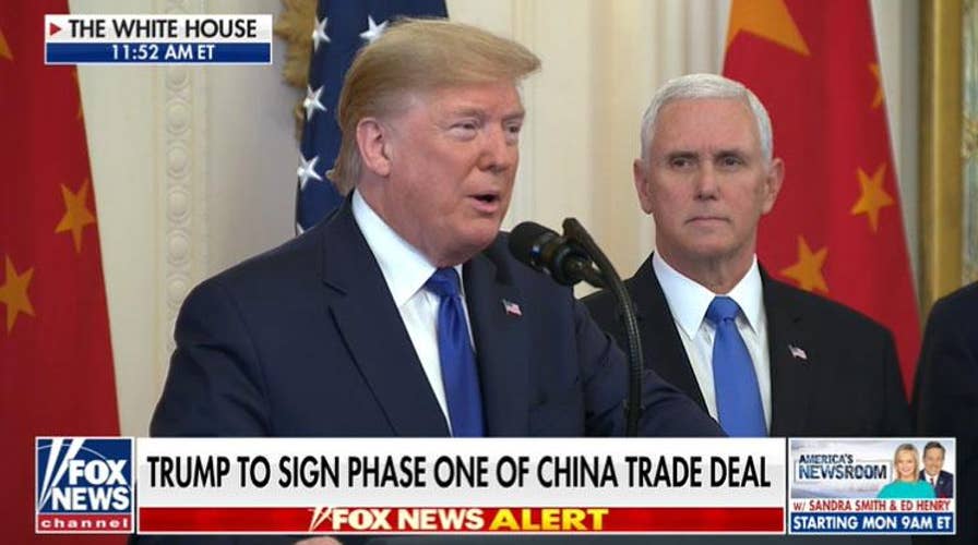Trump on China deal: 'Negotiations were tough, honest and respectful'