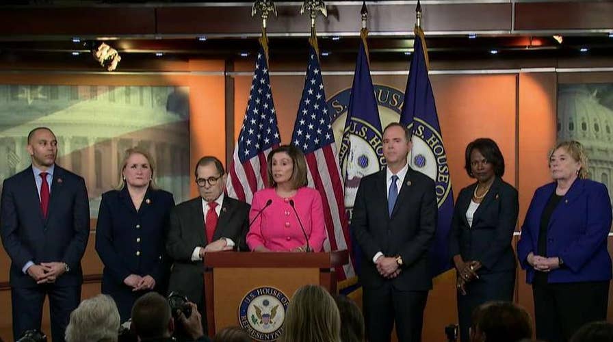 7 House Democrats to prosecute against President Trump