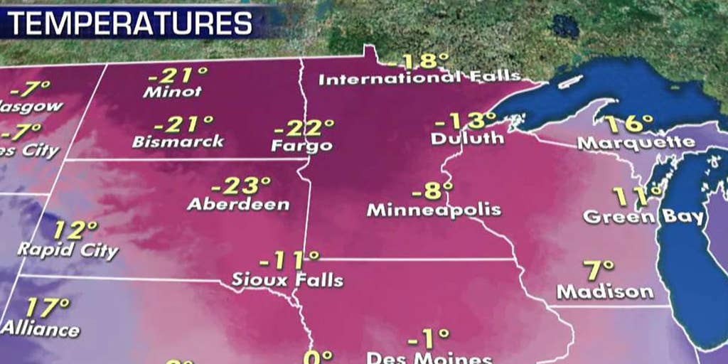 National forecast for Thursday, January 16 Fox News Video