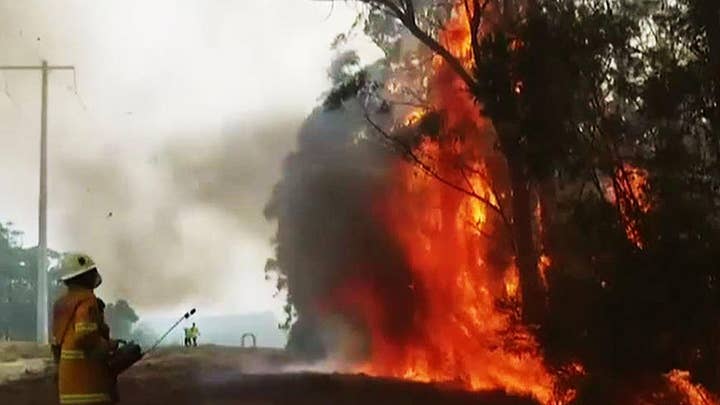 US firefighters returning the favor in Australia