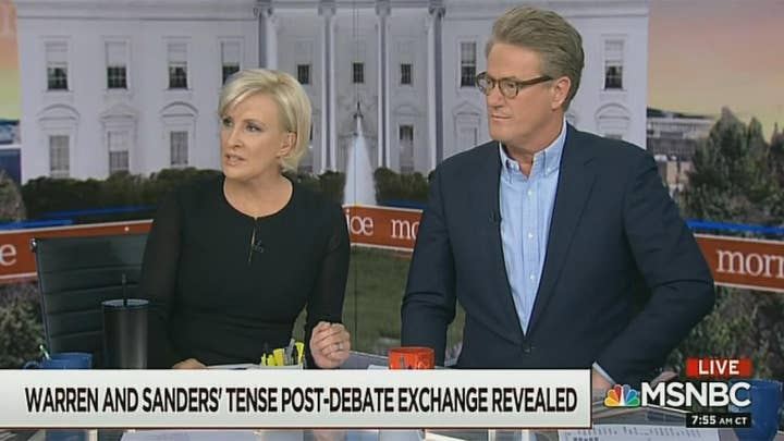 MSNBC's Mika Brzezinski doubts Elizabeth Warren's claim about Bernie Sanders