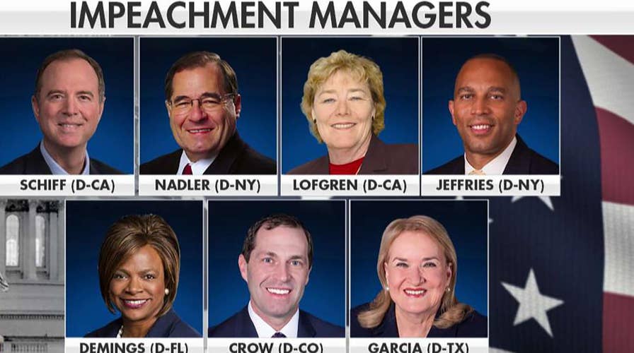 Seven House impeachment managers selected for case against Trump