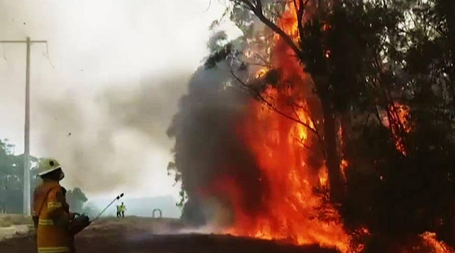 US firefighters returning the favor in Australia