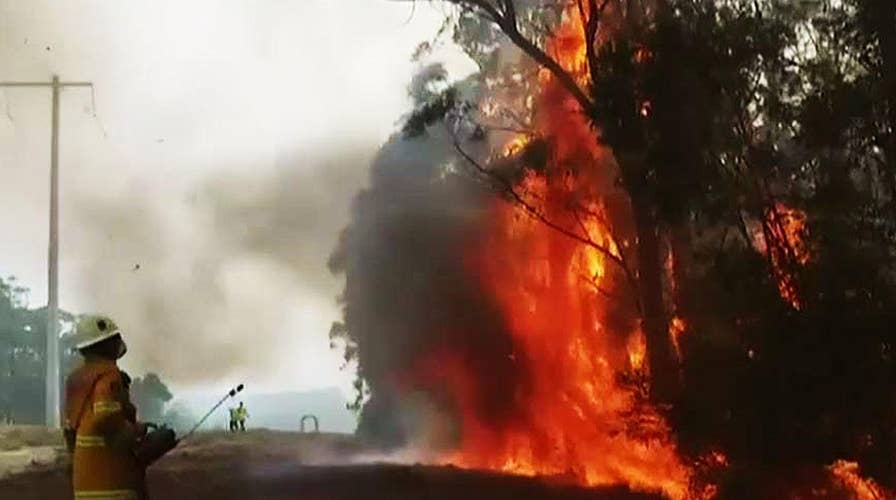 US firefighters returning the favor in Australia