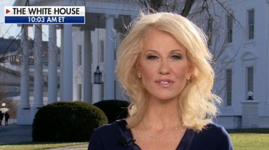 Kellyanne Conway: 'Monumental' China deal trumped Pelosi's 'fist bumps and high-fives'