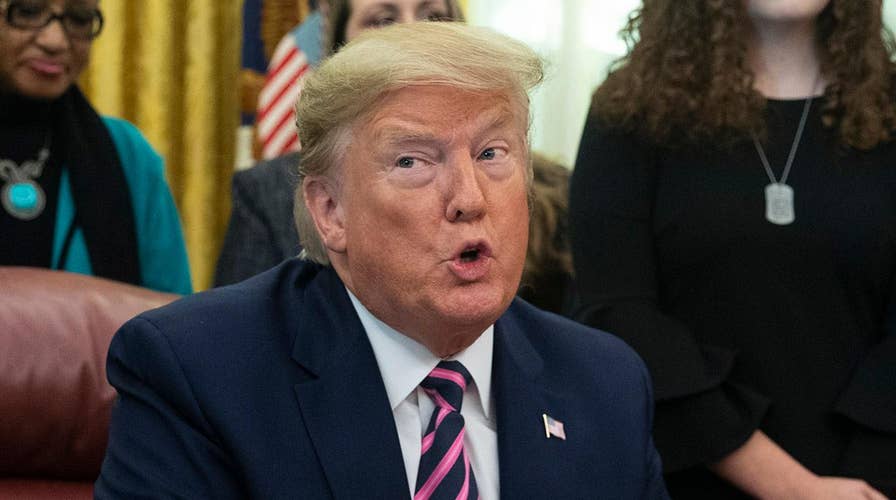 President Trump denies knowing Giuliani associate Lev Parnas