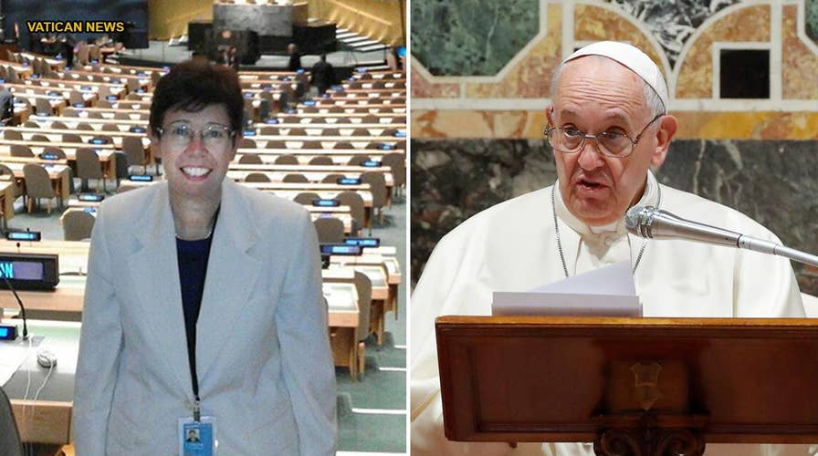 Pope Francis appoints a woman to senior Vatican position for the first time