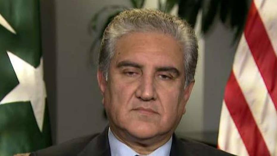Pakistan foreign minister on possible peace deal with Taliban