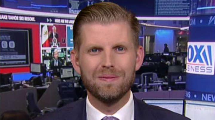 Eric Trump on 2020 Democrats' desperation to take down his father