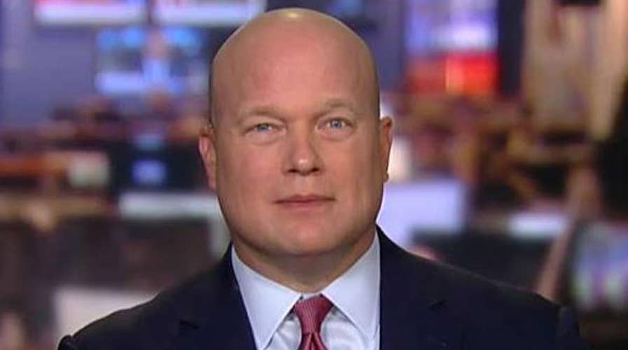 Former Acting Attorney General Matthew Whitaker on Nancy Pelosi calling William Barr a rogue attorney general