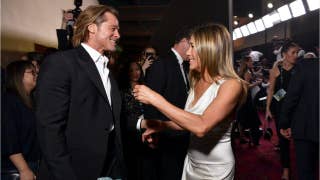 Exes Brad Pitt and Jennifer Aniston reunite backstage after SAG Award wins - Fox News
