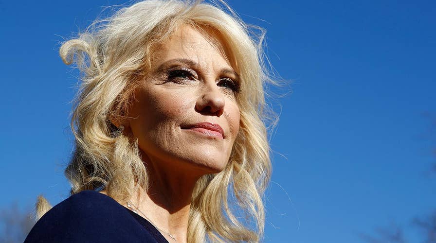 Anchors keep pressing Kellyanne