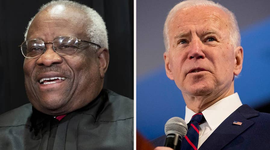 Justice Thomas criticizes Joe Biden in new documentary