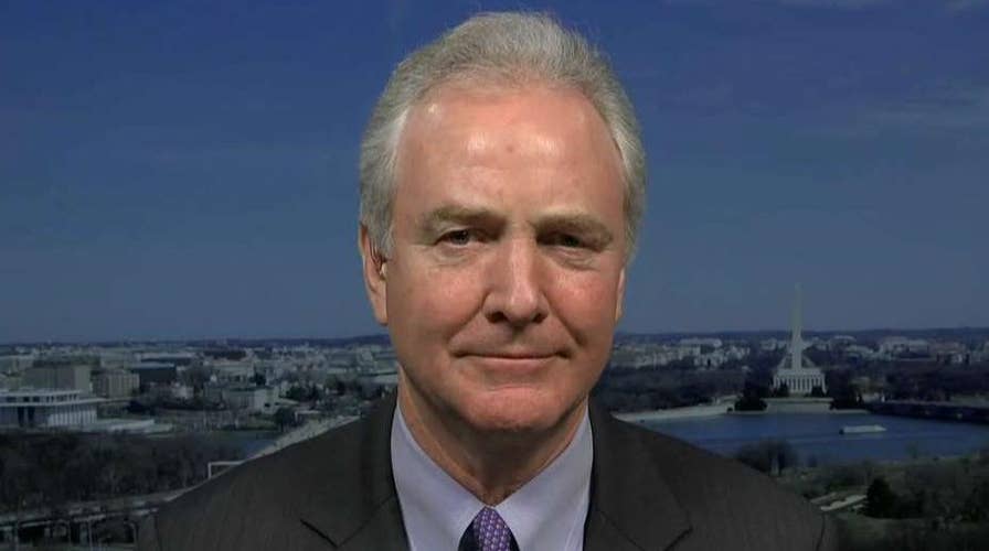 Sen. Chris Van Hollen says McConnell is trying to "rush through" Senate impeachment trial