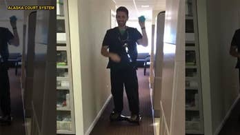 Alaska dentist filmed extracting tooth while on hoverboard convicted on 46 counts