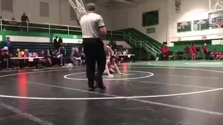 Report: North Carolina father arrested after allegedly tackling son’s HS wrestling opponent