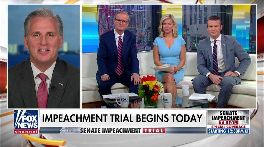 Kevin McCarthy: Impeachment isn't politics, it's a 'nightmare'