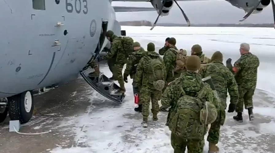 Canadian Armed Forces help dig out snowbound Newfoundland residents