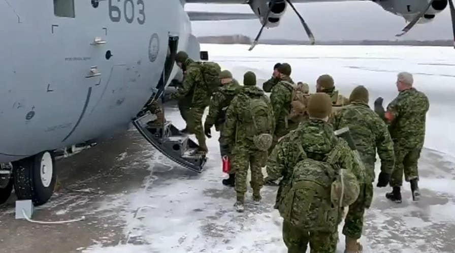 Canadian Armed Forces help dig out snowbound Newfoundland residents