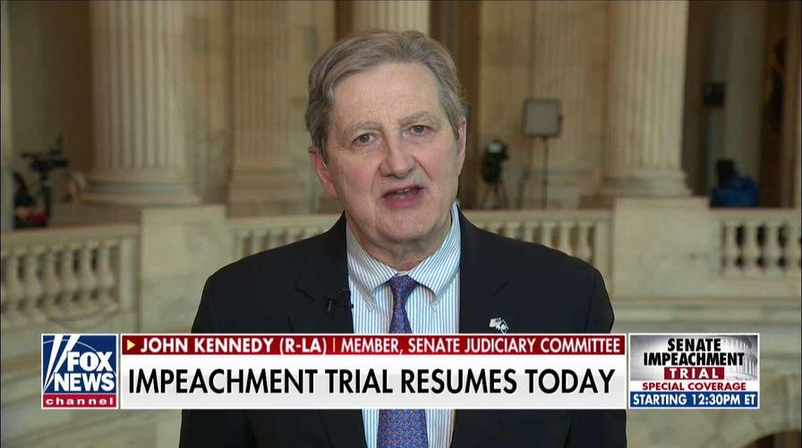 Sen. Kennedy: Chuck Schumer is 'kind of like a teenager' with his Trump hatred