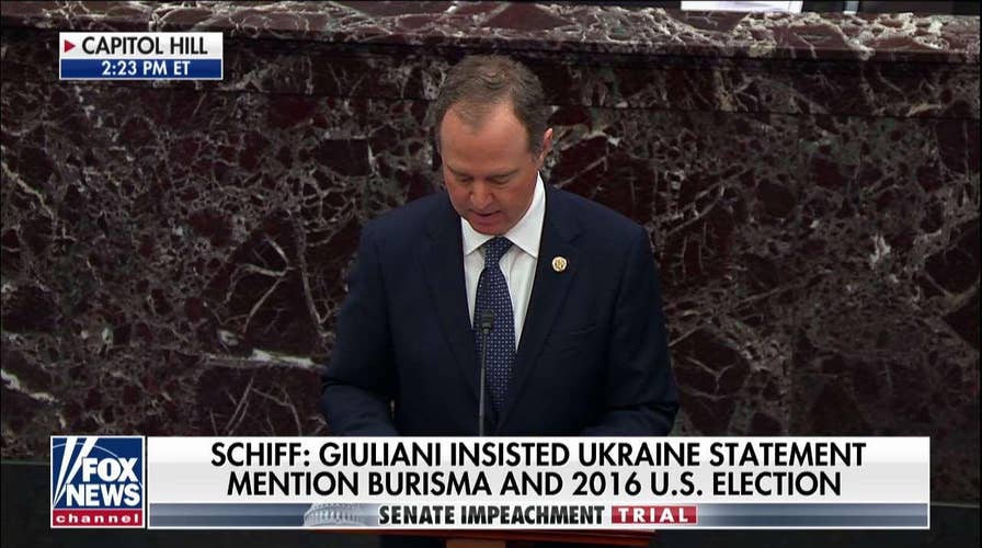 Adam Schiff: Testimony and evidence confirm quid pro quo