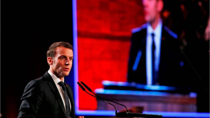 French President Macron goes on verbal tirade after incident with Israeli security guard