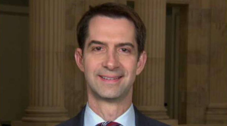 Cotton: Democrats repeating themselves because they can't prove their case