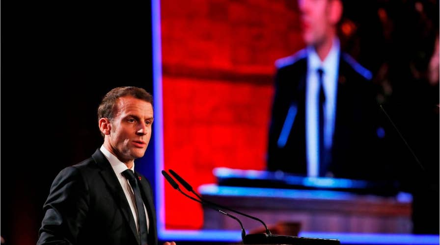 French President Macron goes on verbal tirade after incident with Israeli security guard