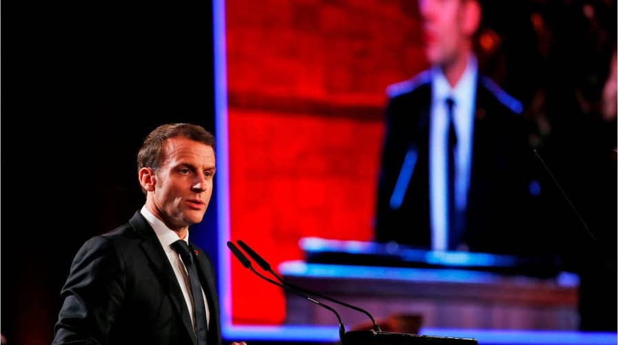 French President Macron goes on verbal tirade after incident with Israeli security guard