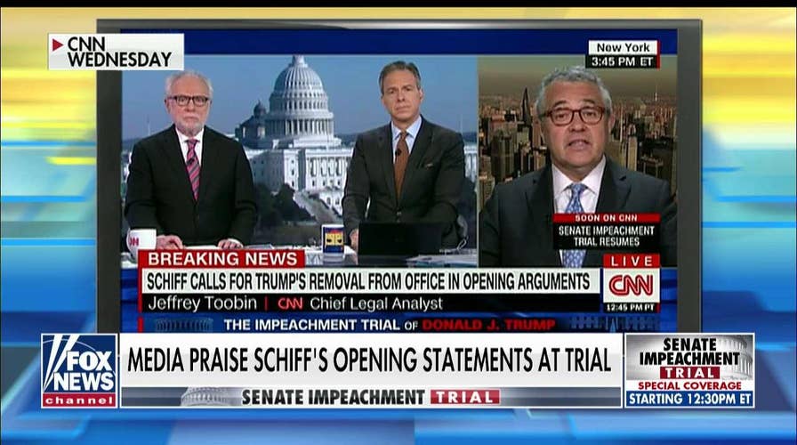 Media heaps praise on Adam Schiff's impeachment argument: 'It was dazzling'