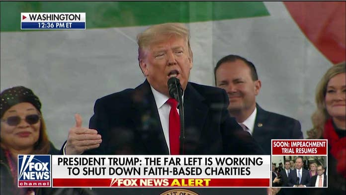 Cnn Msnbc Didn T Carry President Trump S March For Life Rally Speech Fox News
