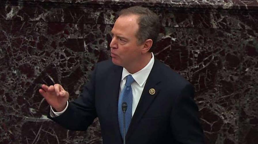 Adam Schiff reads the transcript