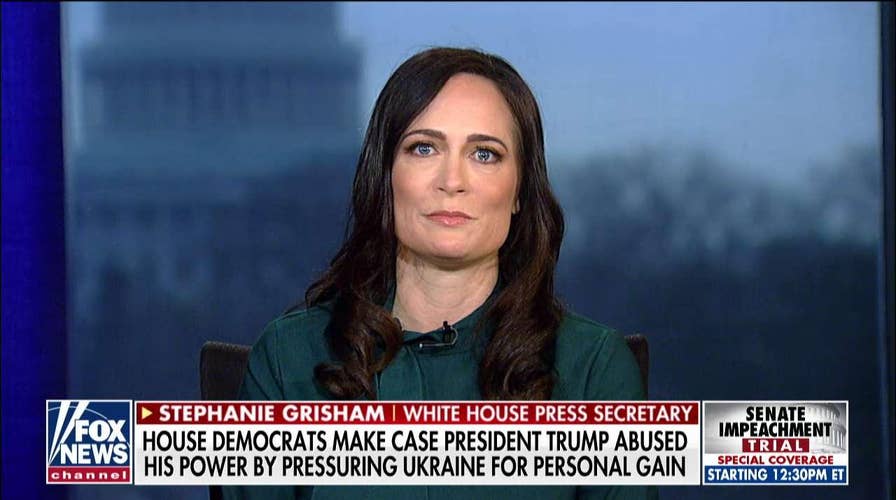 Stephanie Grisham calls out yet another Adam Schiff 'lie' about the president