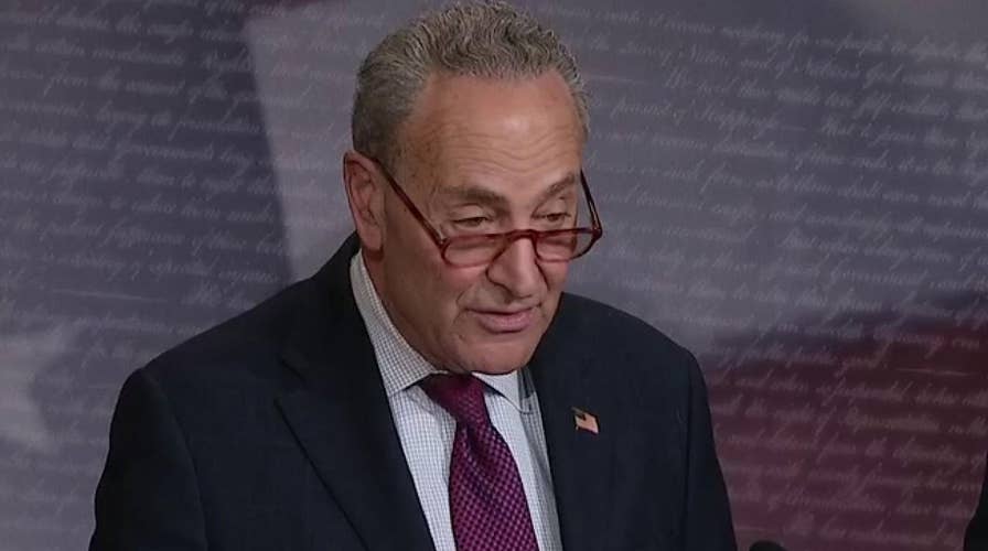Chuck Schumer says President Trump's counsel have their work cut out for them