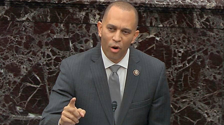 House managers ramp up rhetoric against President Trump as they attempt to make case for impeachment