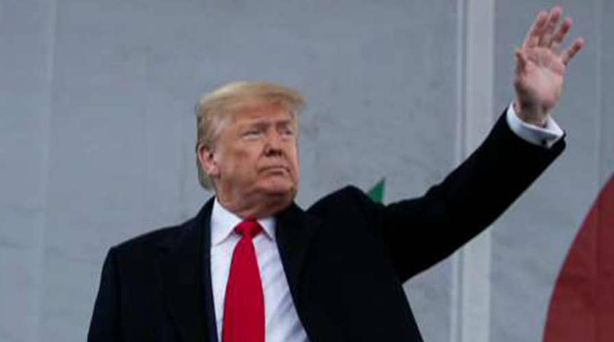 Trump becomes first president to speak at March for Life