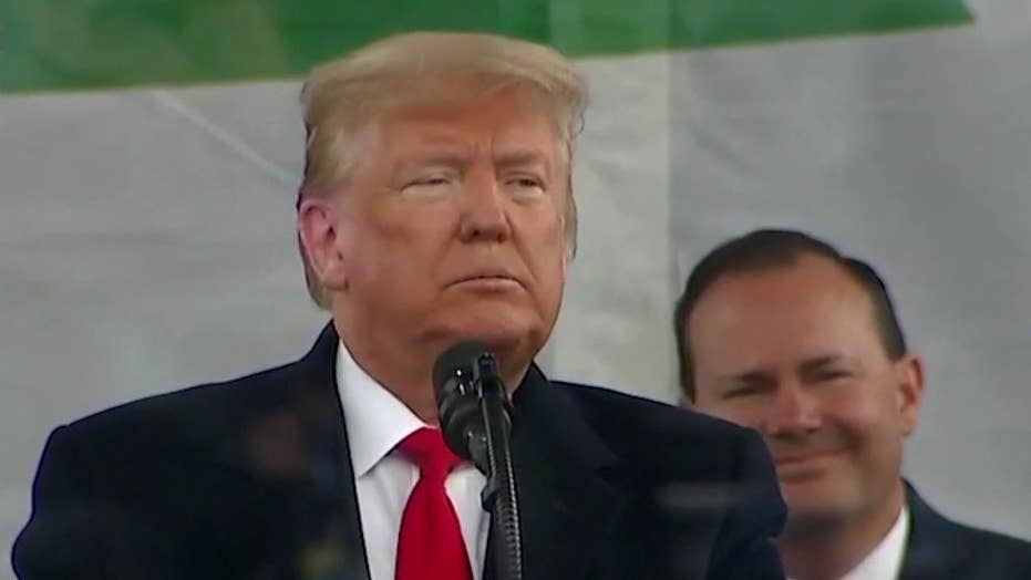 Trump Becomes First President To Speak At March For Life Every Life Brings Love Fox News