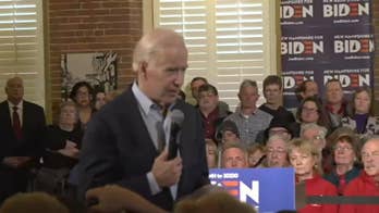 Biden takes heat after sparring with Iowa voter who challenged him on climate change