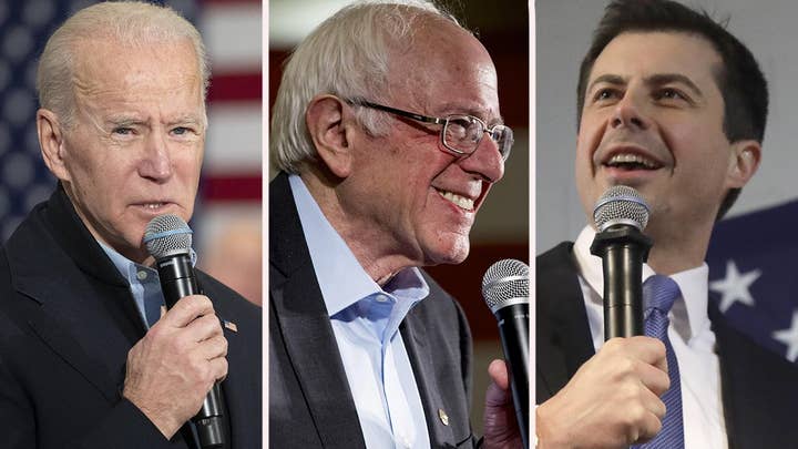 Democrat frontrunners remain locked in tight race in Iowa