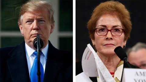 Raw audio: Trump discusses wanting Ukraine Ambassador Yovanovitch fired