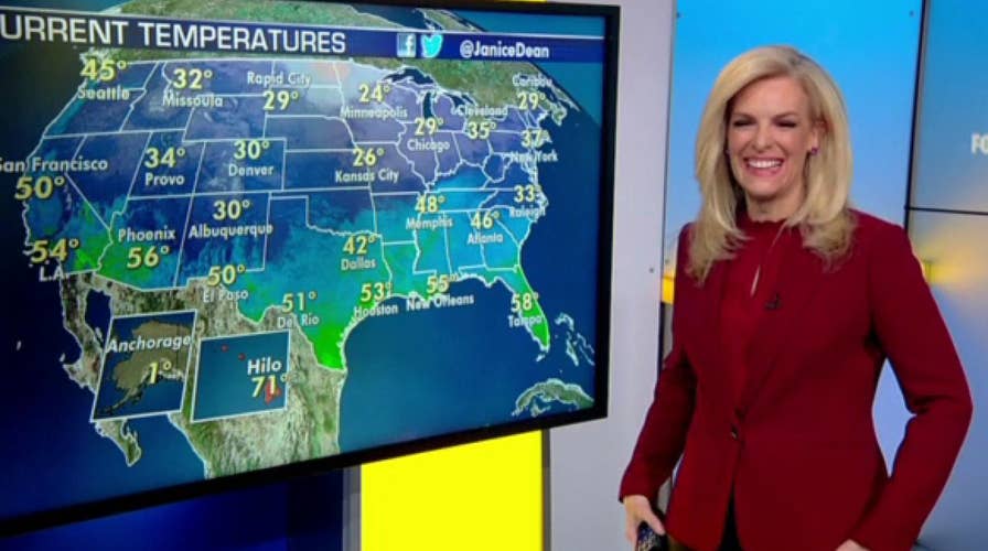 National forecast for Monday, January 27