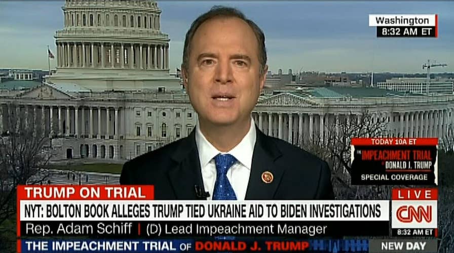 Adam Schiff: Bolton's claim 'blasts another hole' in Trump's impeachment defense