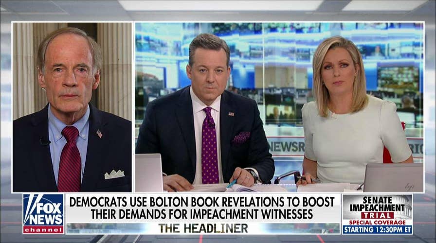Sen. Tom Carper on Bolton testimony: GOP senators cannot be 'afraid' of the truth