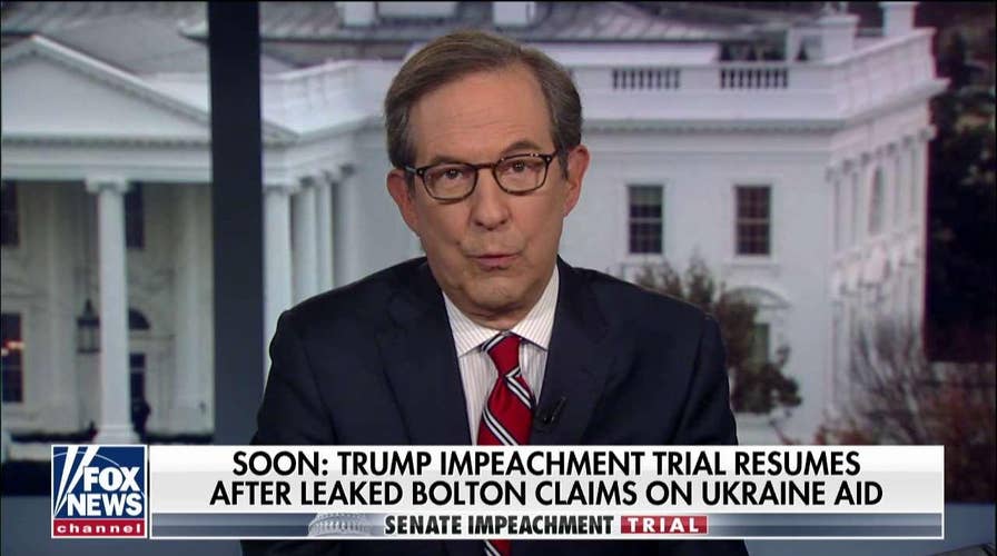 Chris Wallace: I suspect many Senate Republicans are 'furious' after Bolton leak