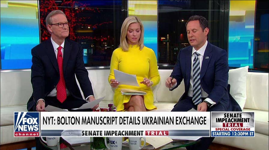 Kilmeade: 'Incredible' that Bolton is releasing book while Trump is still in office