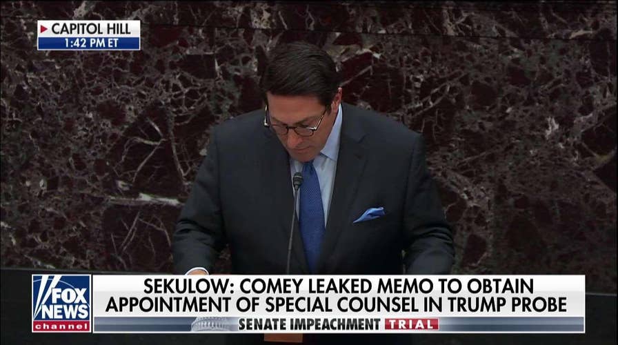 Jay Sekulow at impeachment trial: You're being asked to remove a president in an election year