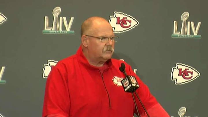 Kansas City Chiefs hold Super Bowl LIV media event