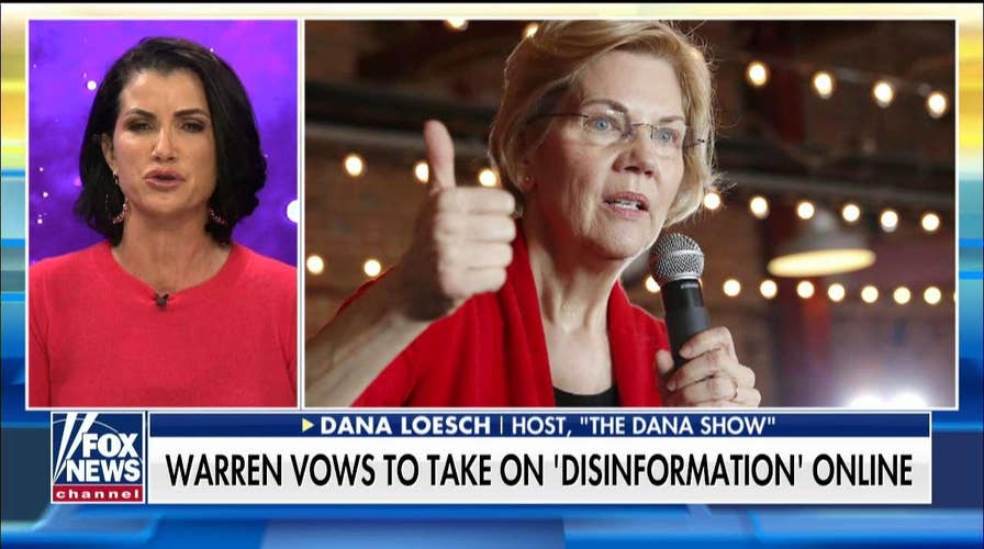 Dana Loesch discusses Elizabeth Warren's 'disinformation' vow